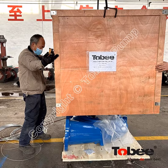 Tobee 14X12X22 pompe à sable centrifuge horizontale pour plate-forme de forage de puits d'eau plate-forme de forage de mine